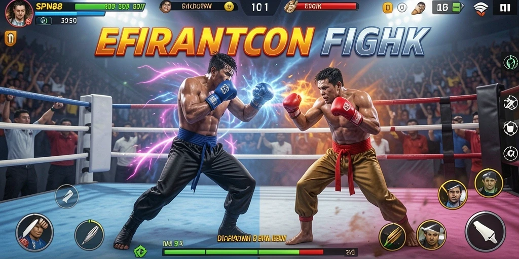Screenshot gameplay SPN88 menampilkan pertarungan yang dinamis dan menarik.